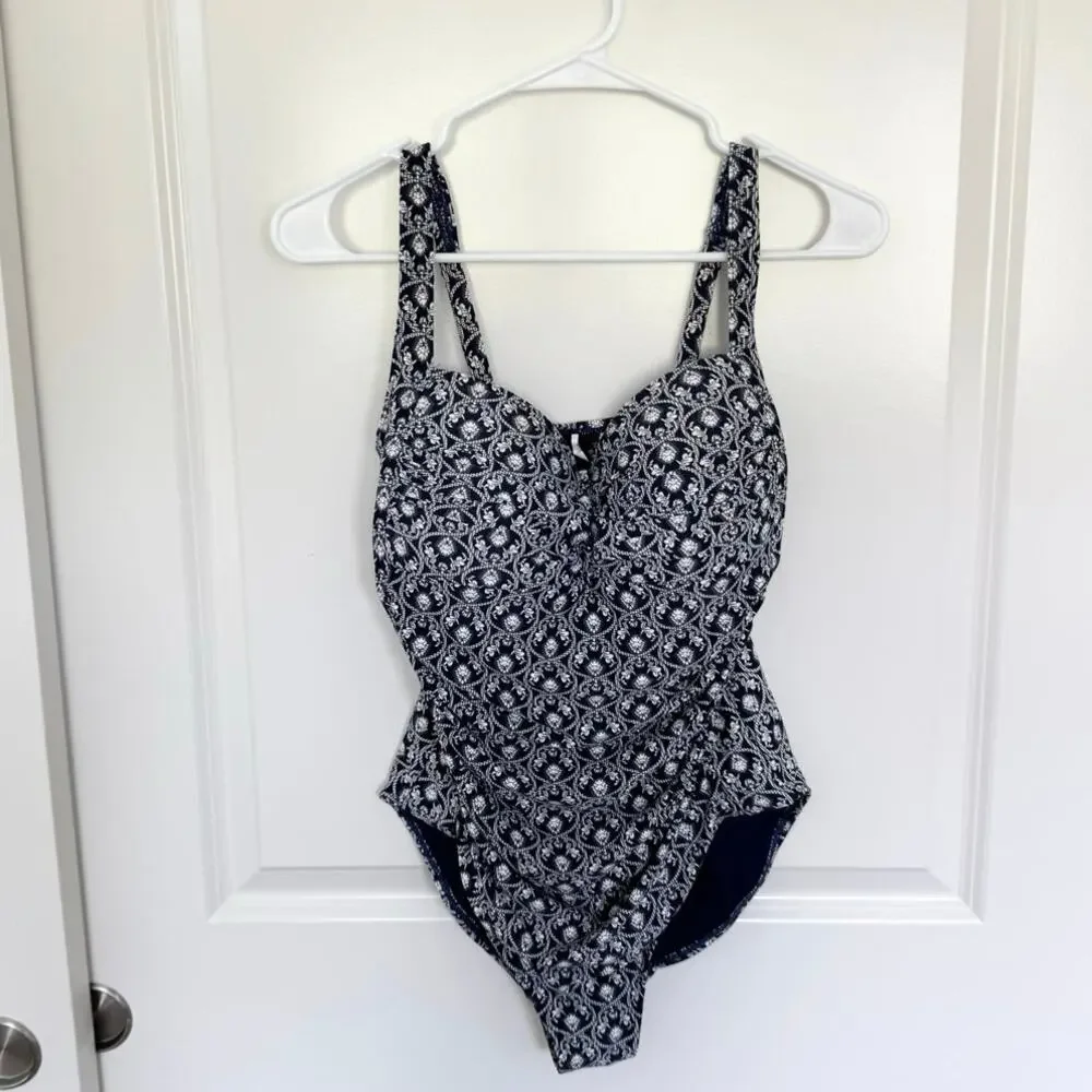 NIPTUCK Swim Joanne Damask One Piece Swimsuit 10